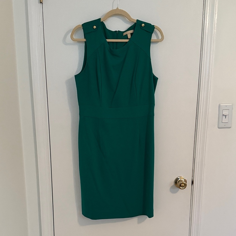 Banana Republic Teal Midi Dress